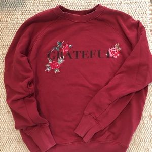 Spiritual Gangster Embroidered Pullover